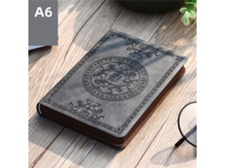 Caderno Vintage em Couro, Diário de Viagem, Caderno de Negócios, Presente para Adultos BRILVIBERA