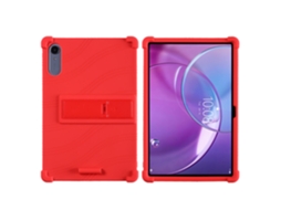 Capa Para Tablet Lenovo Idea Tab Pro Gen 2 13 Polegadas, Em Silicone Macio Com Suporte, Resistente A Impactos Vermelho Hexinyigjly