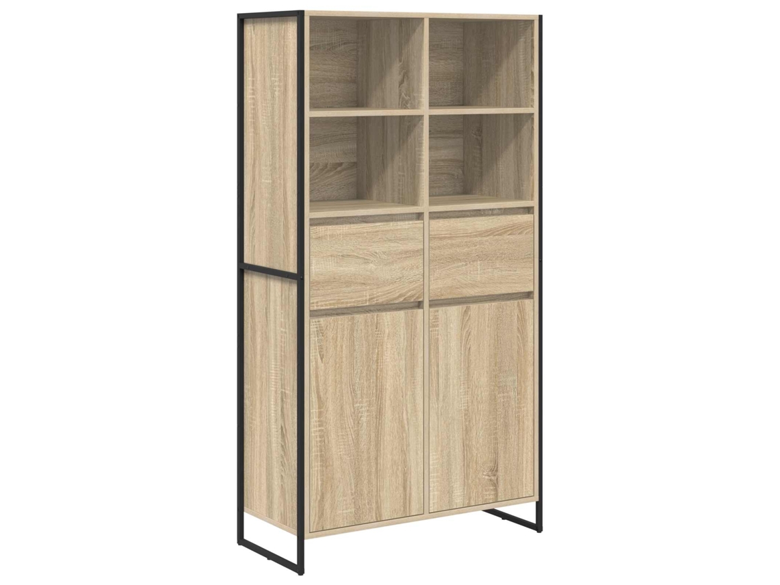 Buffet 2 Pcs Sonoma 81x36x150,5 cm Madeira Processada MAISON EXCLUSIVE