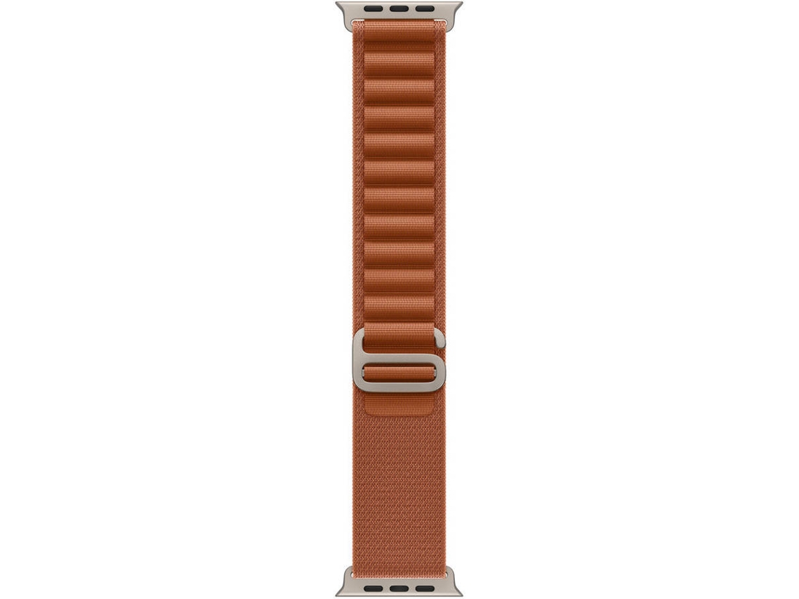 Bracelete APPLE Alpine Loop Natural Titanium Apple Watch 49 mm (L - Terra Cota)