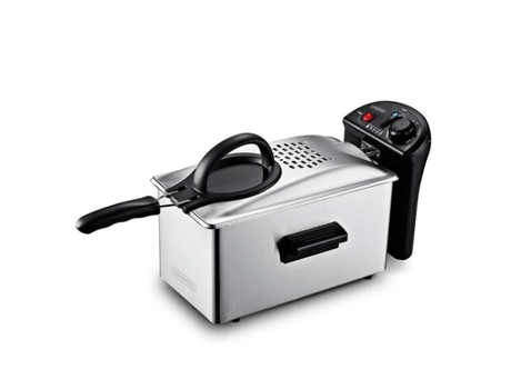 Fritadeira Semi-Profissional de Aço Inoxidável de Grande Volume 3L de Aço Inoxidável Kfry Kitchencook KITCHEN COOK