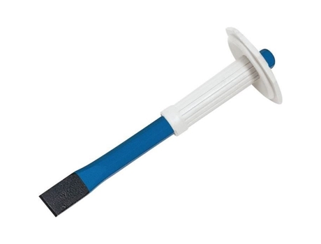 Cinzel de Pedreiro REVEX 300X16 Aço Cromo Manganês Silício Protetor Contra Facadas