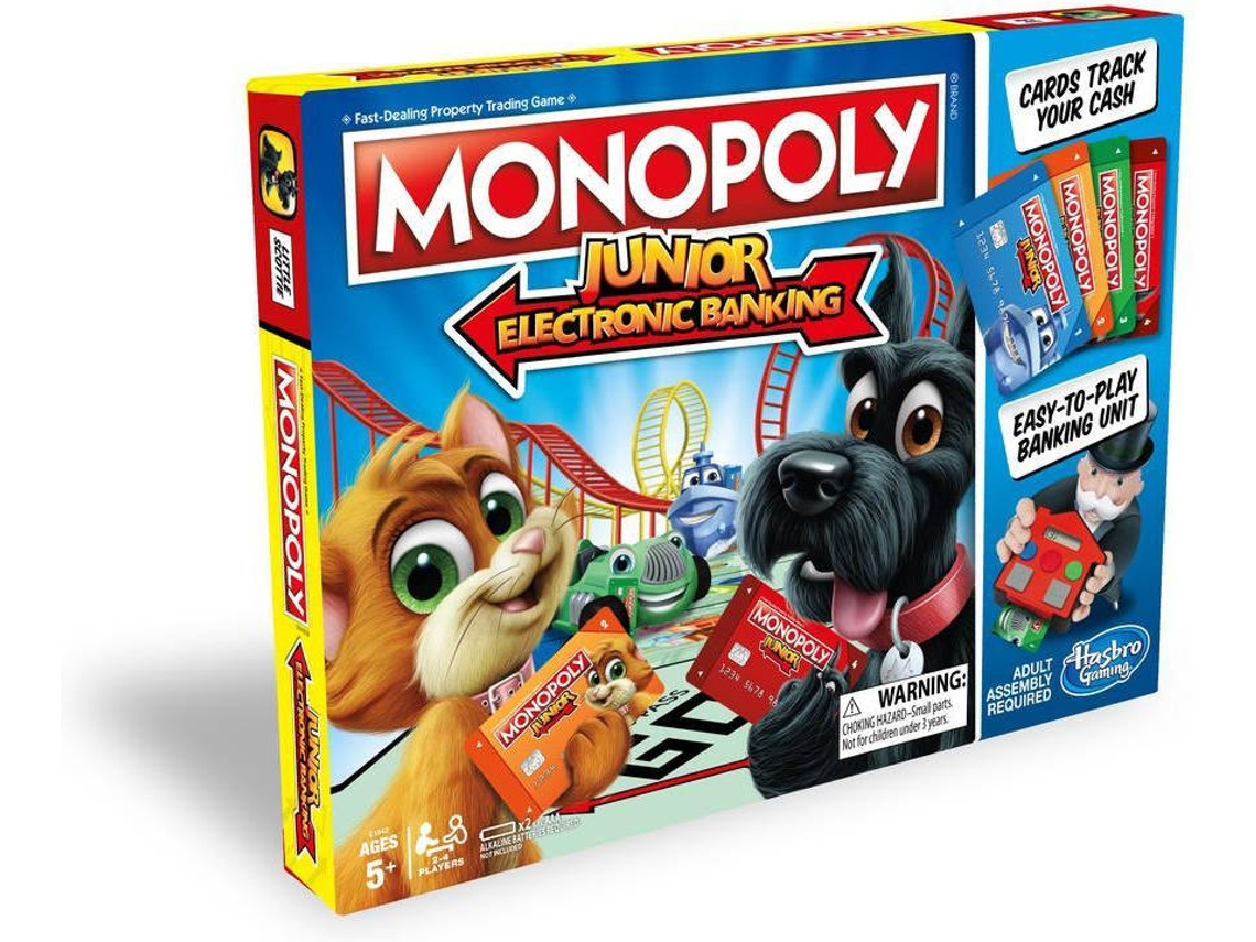 Hasbro Gaming Monopoly Junior: Jogo de tabuleiro da Edição de