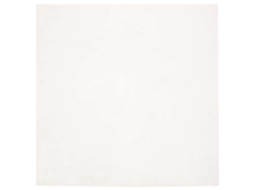 Conjunto 1 Tapete Macio Vidaxl Creme Poliéster (200 X 200 Cm)