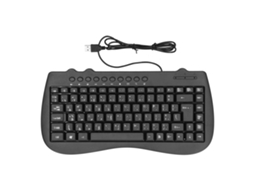 Teclado Gamer Mini Com Fio Usb De 87 Teclas