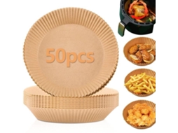 Folhas de Papel para Fritadeira a Ar Folhas de Papel Pergaminho para Fritadeira a Ar Forro de Papel para Fritadeira a Ar Folhas de Papel de Cozinha