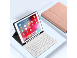 Lurelia Capa Com Teclado Bluetooth Para Ipad 10.2 2019/2020/2021