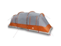 Family Tent, Family Tents Vidaxl Cinzeto Poliéster (6 Pessoas)