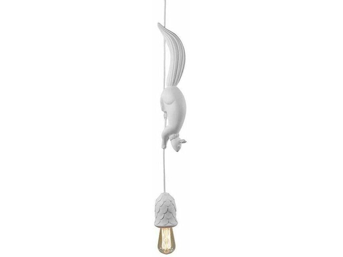 Luminária De Led Moderna Em Forma De Esquilo,pêndulo De Resina Nórdico Para Decoração De Quarto Infantil Btforus