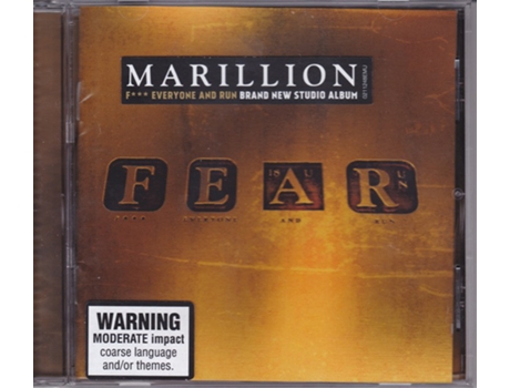 CD Marillion - FEAR (F Everyone And Run)
