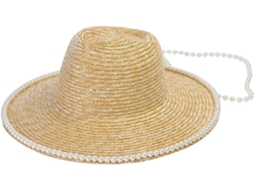 Chapéu De Sol Dobrável With Contas Para Mulheres E Crianças, Acessório De Praia, Atividades Ao Ar Livre