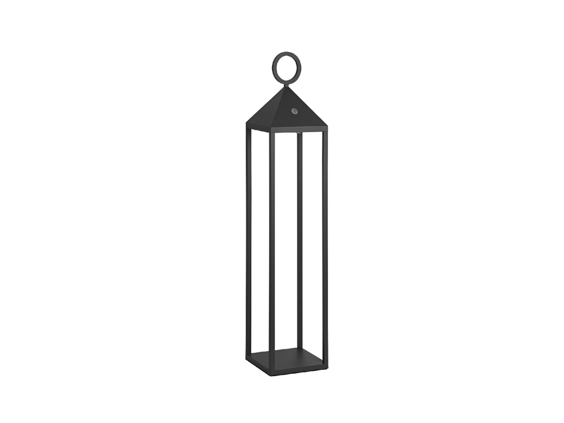 Luminária De Mesa Portátil Led Picnic 2,2w Ip54 2700k Cri85 67cm - Antracite - Rossini Group - Design Em Alumínio Fundido