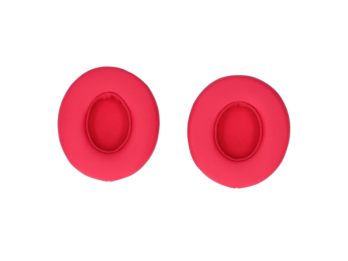 Capa De Almofada De Espuma De Memória Substituível Para Fones Solo2 Vermelha
