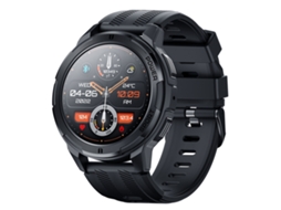 (preto E Cinza)1, 43 "hd Round Screen Outdoor Smart Watch Suporta Detecção De Oxigênio No Sangue/sedentário