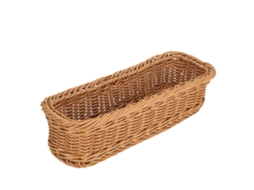 Cesta organizadora de utensílios de mesa para casa, hotel, restaurante, tamanho G 300x110x70mm S/MARCA