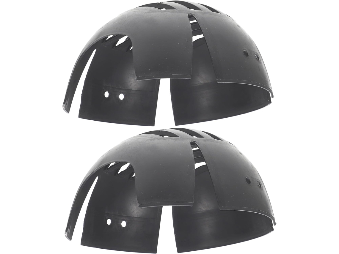 Suporte E Organizador Para Bonés De Beisebol Lifkome, 2 Peças, Plástico Preto, Suporte Anticolisão Para Bonés Em