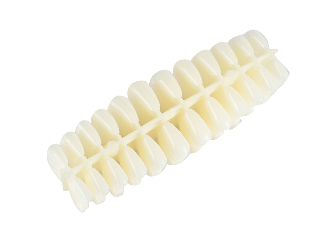 504pcs Pontes De Unha Falsa De Cobertura Total Super Finas Para Diy De Unhas Natural Transparente