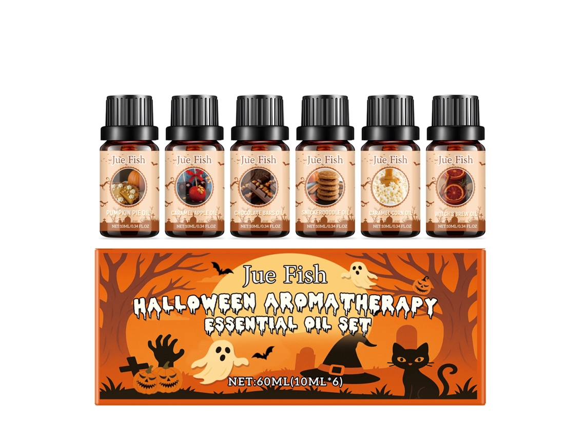 Óleos Essenciais de Halloween Aromaterapia Worten