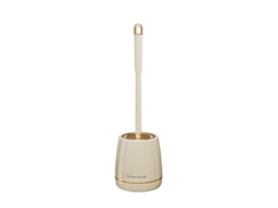 Escova De Vaso Sanitário, Escova De Plástico Resistente Com Base Para Limpeza De Banheiro Doméstico (dourada)
