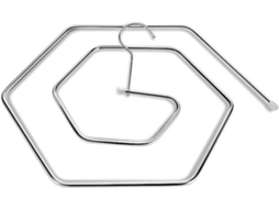 Cabide Espiral Para Colchas Em Aço Inoxidável