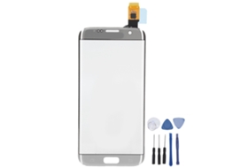 Mali vidro de Touch Screen Digitizer para Samsung Galaxy S7 Edge com Ferramentas Prata