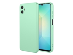 Capa Protetora Tkdaddy Para Samsung Galaxy A06 5g Em Tpu Macio E À Prova De Choque, Verde Matcha