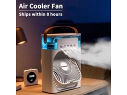 Mini Ventilador Portátil de Ar Condicionado 3 em 1, Umidificador e Ar Condicionado Gelado SUNNY SPACES