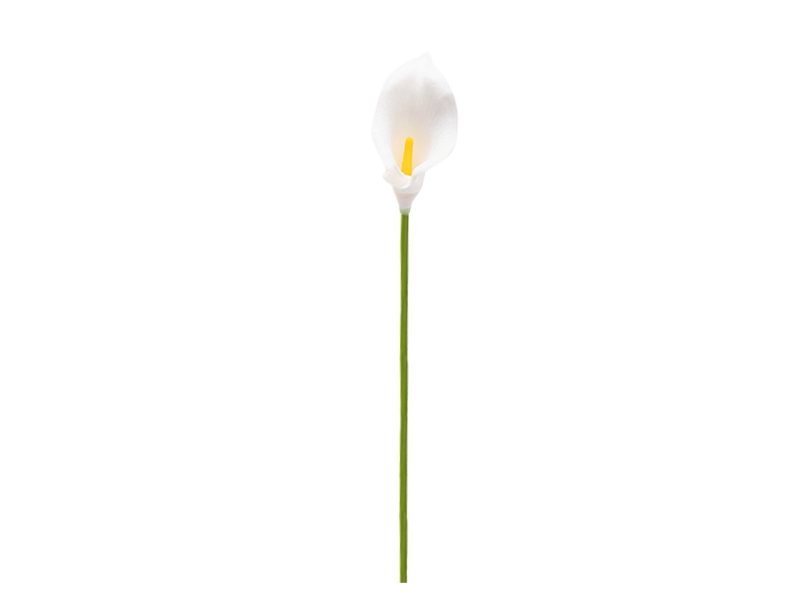 Flor artificial Mini Copo-de-Leite com tamanho flexível para decoração LAXISCREED