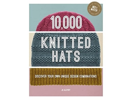 Livro 10,000 Knitted Hats de Jo Allport (Inglês)