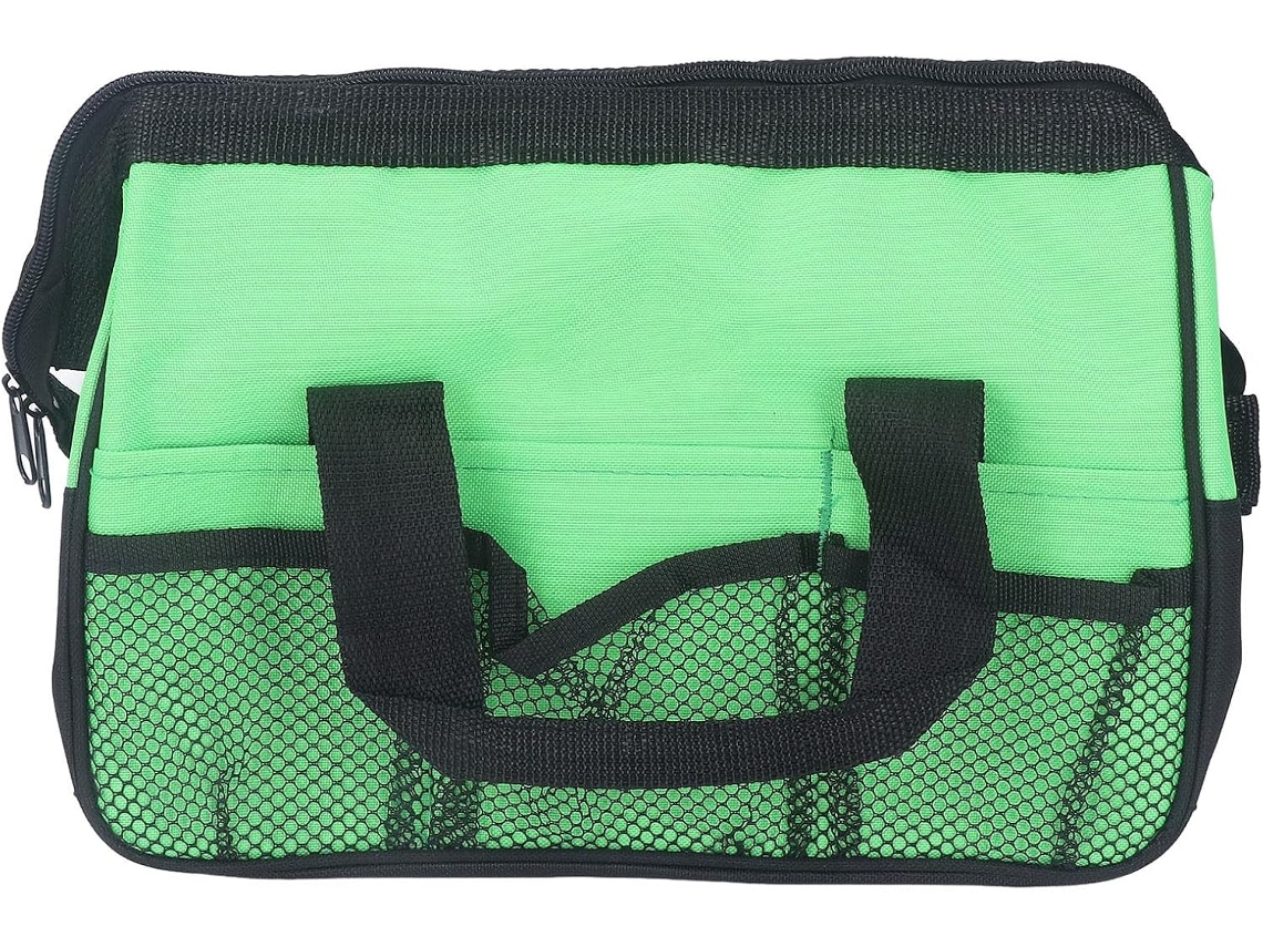 Bolsa para ferramentas em tecido Oxford com altura reforçada e material resistente a arranhões, organizador para diversas bolsas.