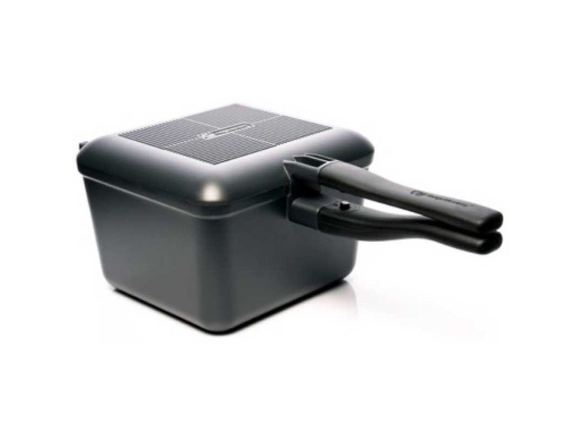 Frigideira e Frigideira Connect Xl Granite Edition Prateadoridgemonkey