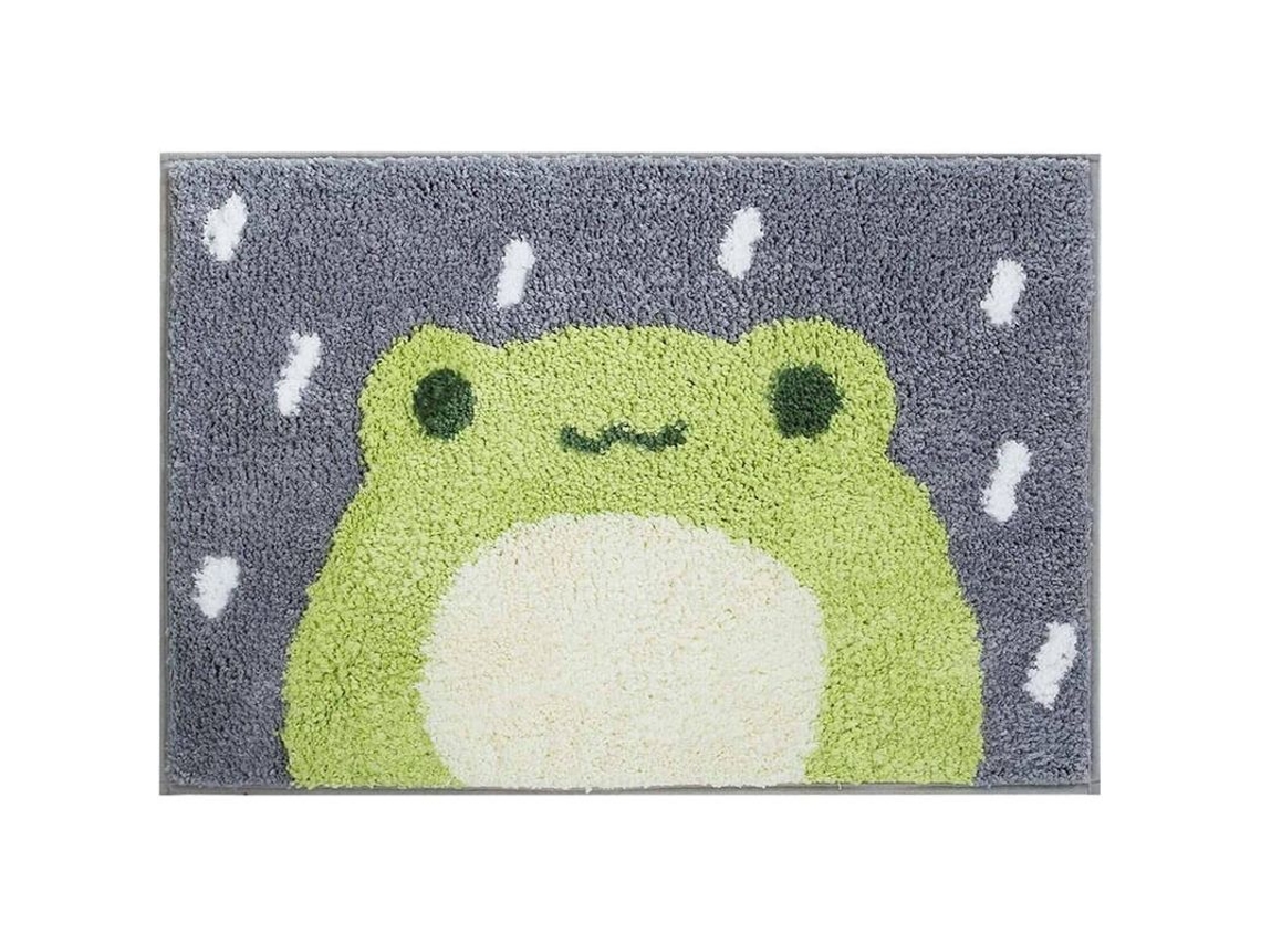 Felpudo De Baño Cute, Alfombra De Ducha Lujosa Peluda Absorbente Antideslizante Lavable A Máquina