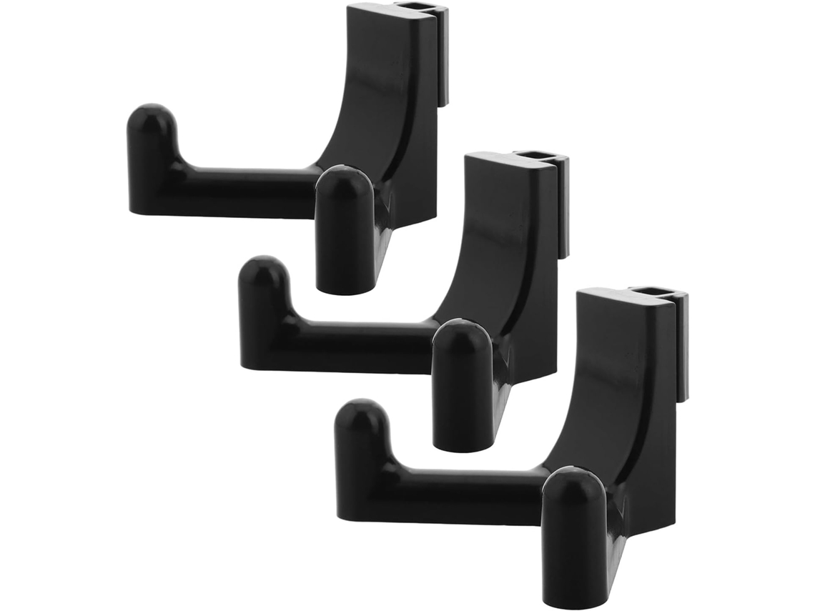 Organizador Ferramentas GOKOCO compacto 3 peças preto para garagem e jardim