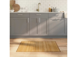 Vidaxl Tapete Retangular 70x100 Cm Bambu Cor Natural