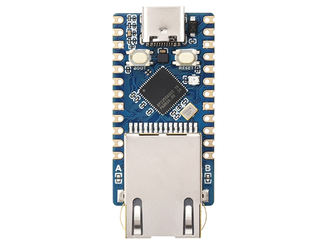 Placa Ethernet Microcontrolador Dual Core Rp2350 Potente E Eficiente Slowmoose