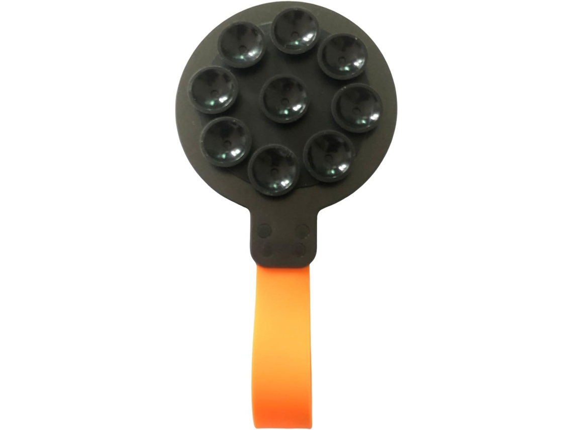 Suporte Magnético De Silicone Para Celular Com Ventosa, Compacto, Para Parede, Carro E Chuveiro.