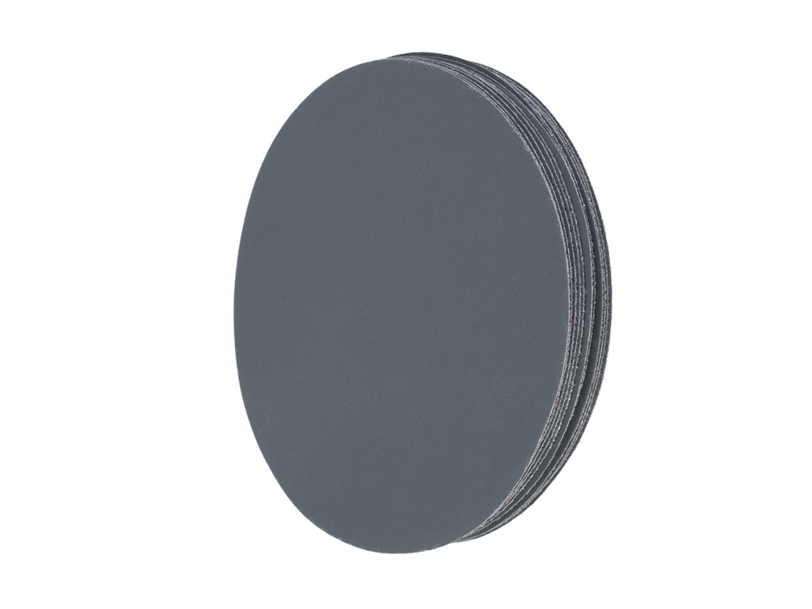 15 Folhas De Lixa Redonda 5 Polegadas 1500 Grit Para Lixamento E Polimento Lixa Abrasiva