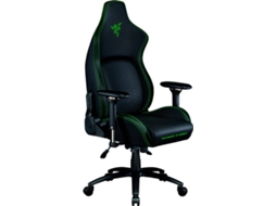 Cadeira Gaming RAZER Iskur (Até 130 kg - Elevador a Gás Classe 4 - Preto e Verde)