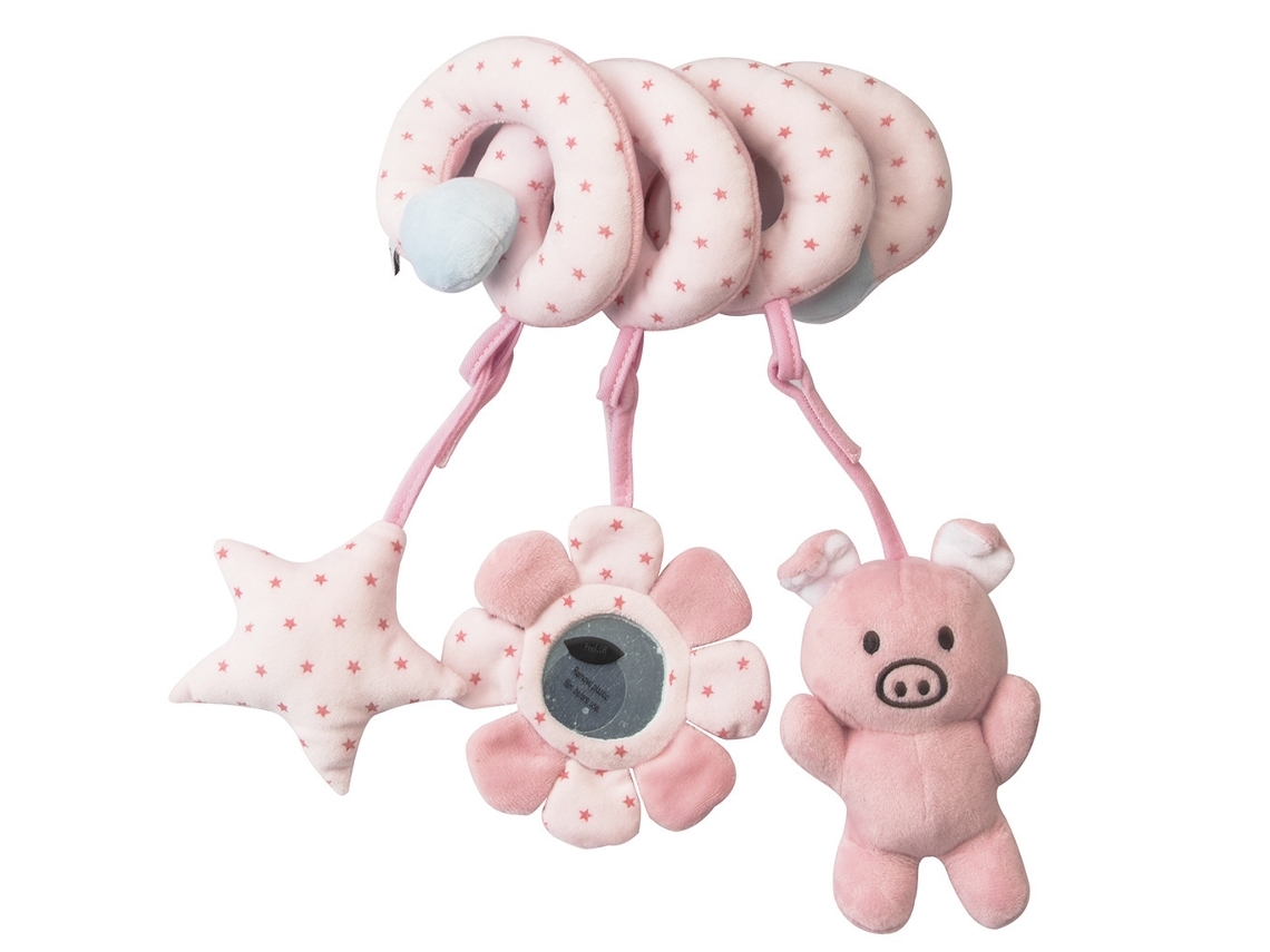 Carrinho De Brinquedo Bebê Espiral Pendurado Brinquedos Chocalho Do Bebê Brinquedos De Pelúcia Educativos Yunzii