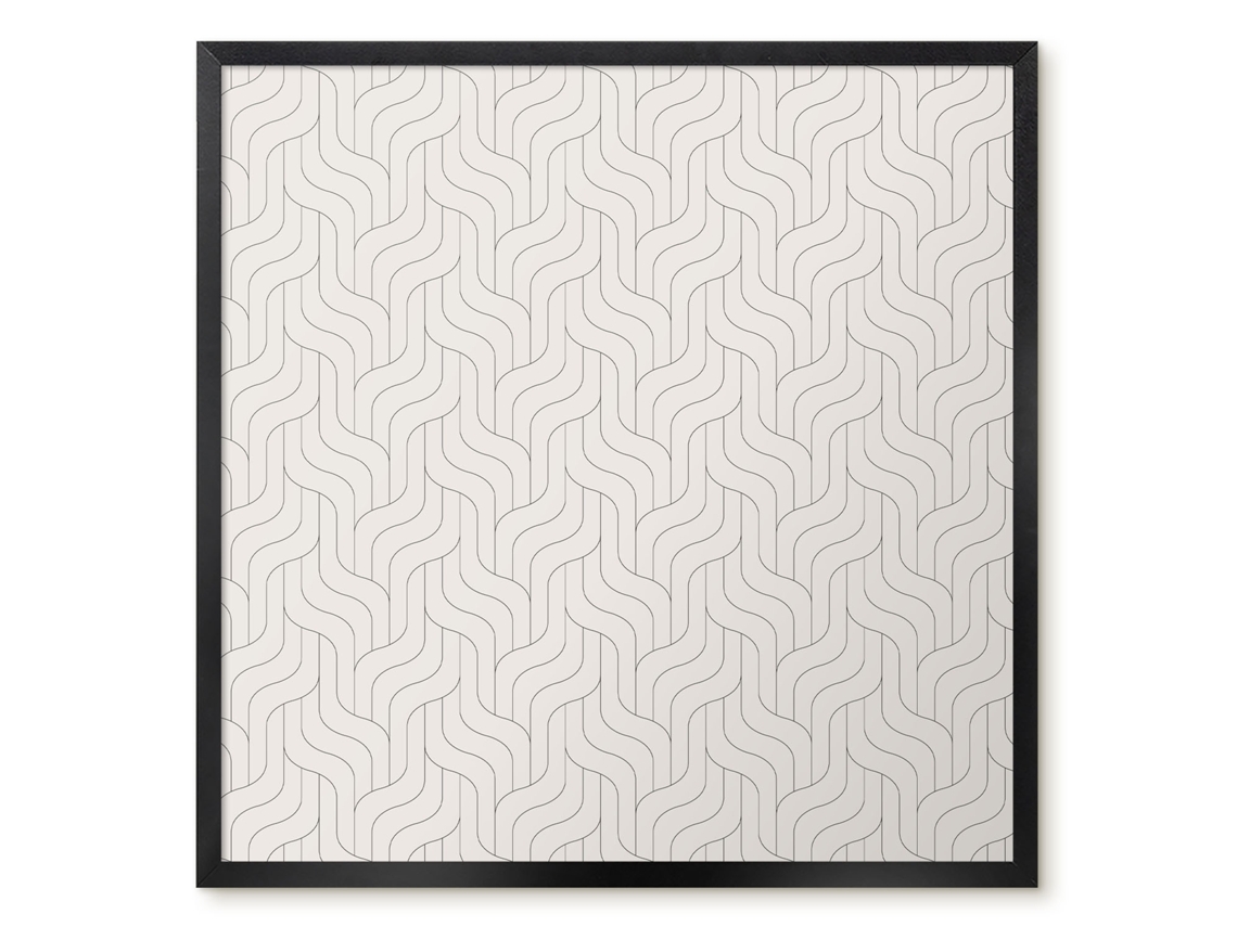 Magnetic Board Marble Elegance For The Living Room Espelharte (50x50 Cm)