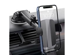 Suporte De Telefone Para Carro Com Padrão De Textura Qu-qu-fashion Suporte De Telefone Para Carro Com Pescoço De Ganso Flexível Suporte De Telefone Pa