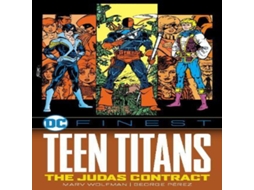 Livro DC Finest Teen Titans The Judas Contract de Marv Wolfman (Inglês)