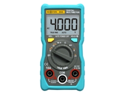 Richmeters RM404A Multímetro Digital Auto Ranging 4000 Contagens, RMS Verdadeira, Ncv