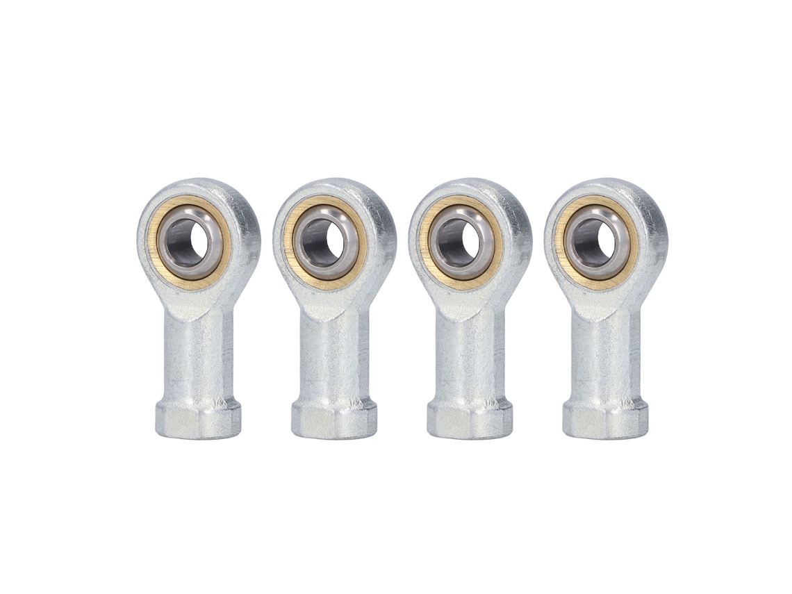 4 Peças De Rolamentos De Extremidade De Vara Com Rosca Feminina Métrica Direita, Juntas Esféricas Si10t/k