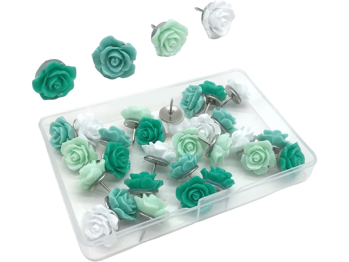 30 Tachinhas De Cortiça Com Estampa Floral Para Murais Parede, Ideais Para Viagens