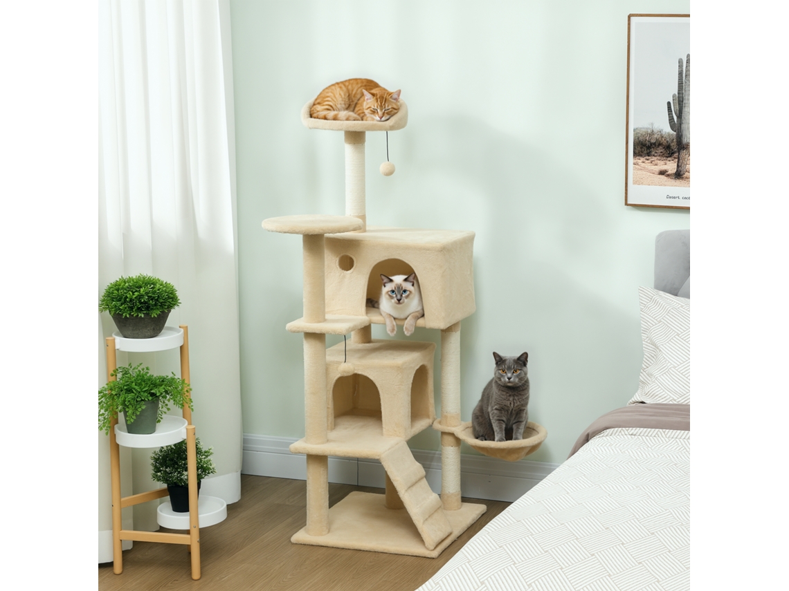 Caixa Para Gato, Acabamento Bege, 140 X 48 X 48 Cm