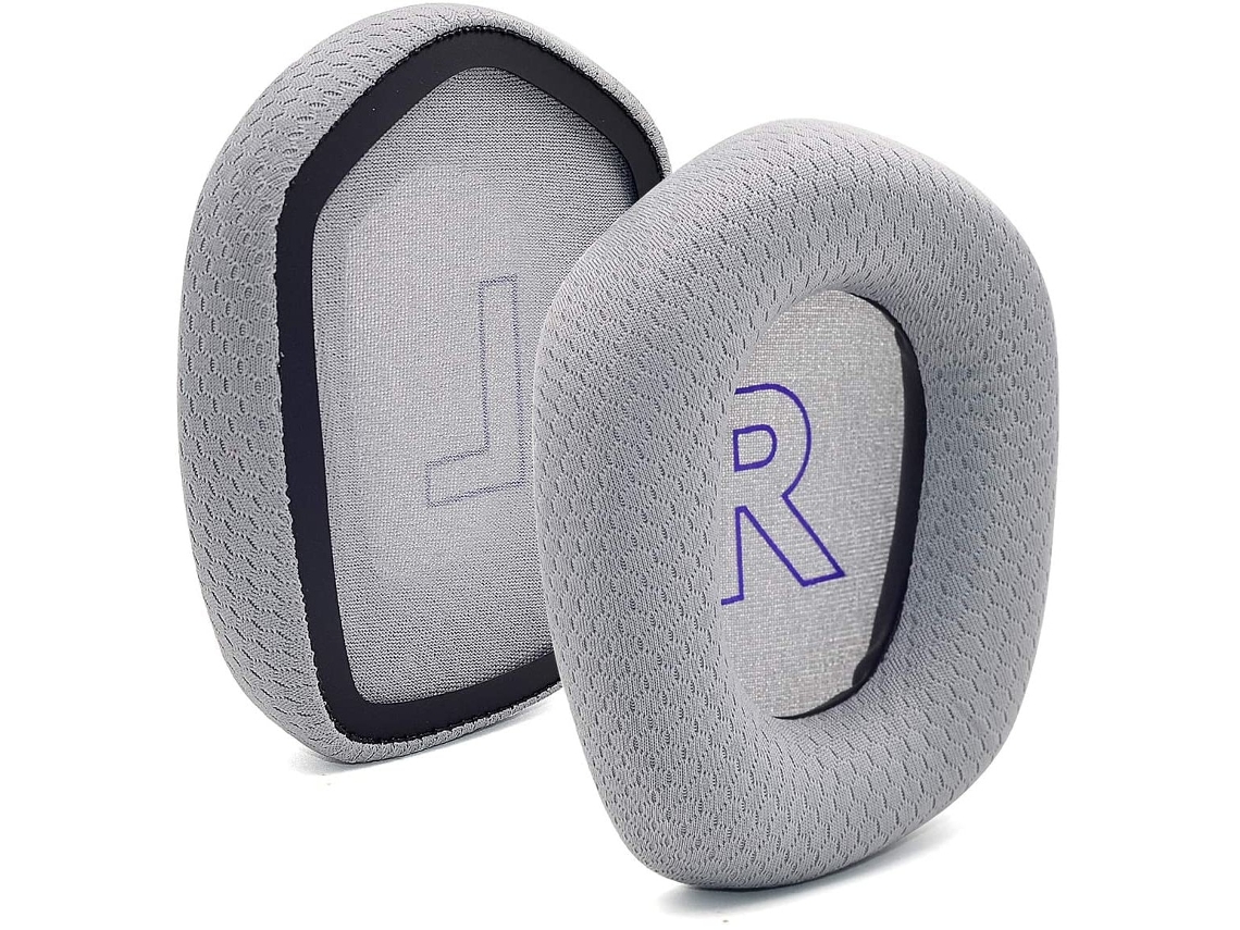 Almofadas Zruxe Para Auscultadores Logitech G733 Over-ear (espuma De Memória, Cinzento)