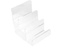Prateleira Multiuso Vicasky Em Acrílico Para Guardar E Exibir Joias, Óculos E Bolsas Suporte Resistente Prático Para
