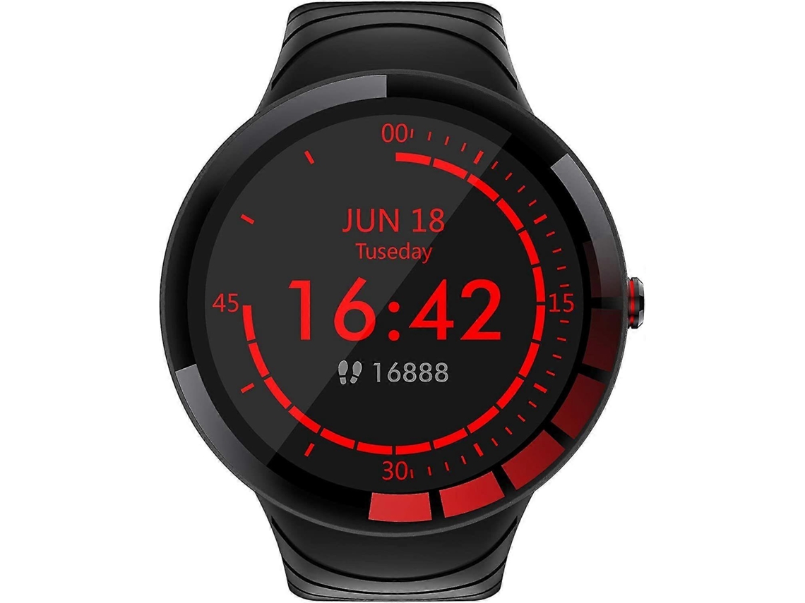 Smartwatch Com Frequência Cardíaca, Pressão Arterial, Rastreador De Atividades, Calorias Queimadas E Monitor De Sono Ly Ebike (preto)