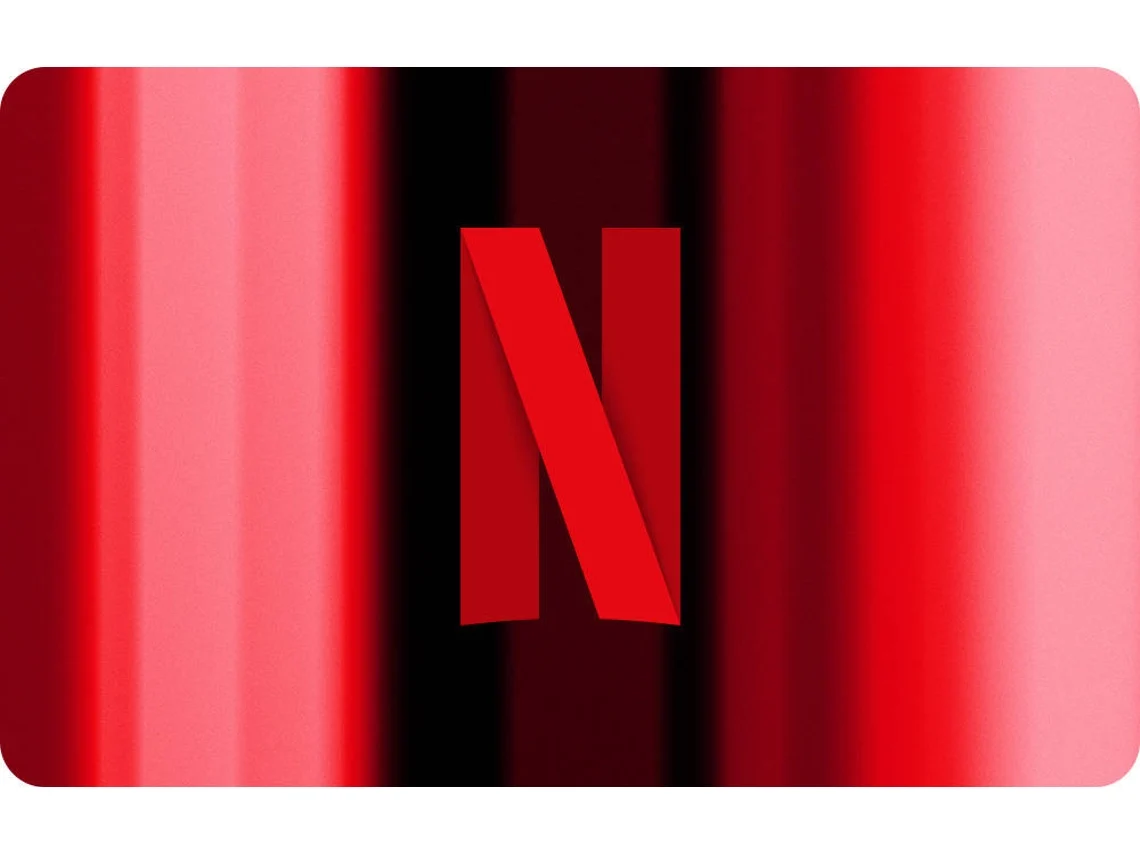 Cartão NETFLIX 50 Euros (Formato Digital)